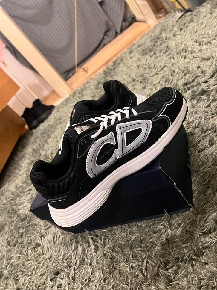 Dior B30 Sneakers - Stijlvol en Comfortabel!, Kleding | Heren, Schoenen, Nieuw, Sneakers of Gympen, Zwart, Ophalen of Verzenden