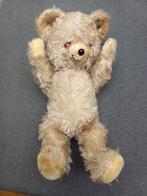 Een hele oude vintage Teddybeer uit de eind 50er jaren., Ophalen of Verzenden, Gebruikt, Stoffen beer, Overige merken