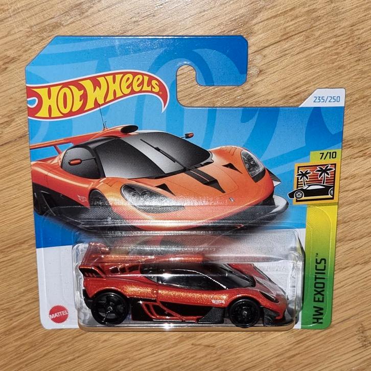343 - Hotwheels GMA T.50 in verpakking., Hobby en Vrije tijd, Modelauto's | Overige schalen, Nieuw, Auto, Ophalen of Verzenden