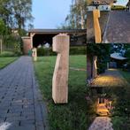 Tuinverlichting, Tuinlampen eiken, Tuin en Terras, Buitenverlichting, Minder dan 50 watt, Staande lamp, Nieuw, Ophalen of Verzenden