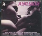 Dubbele CD 28 LOVE BALLADS CD-128 jdu, Ophalen of Verzenden, Zo goed als nieuw, Pop