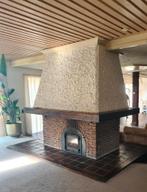 Dubbele haard aangeboden, Huis en Inrichting, Kachels, Ophalen, Gebruikt, Hout, Houtkachel