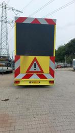 Pijlwagen, Verkeersbordwagen / LED Scherm Aanhanger, Auto diversen, Ophalen of Verzenden, Gebruikt