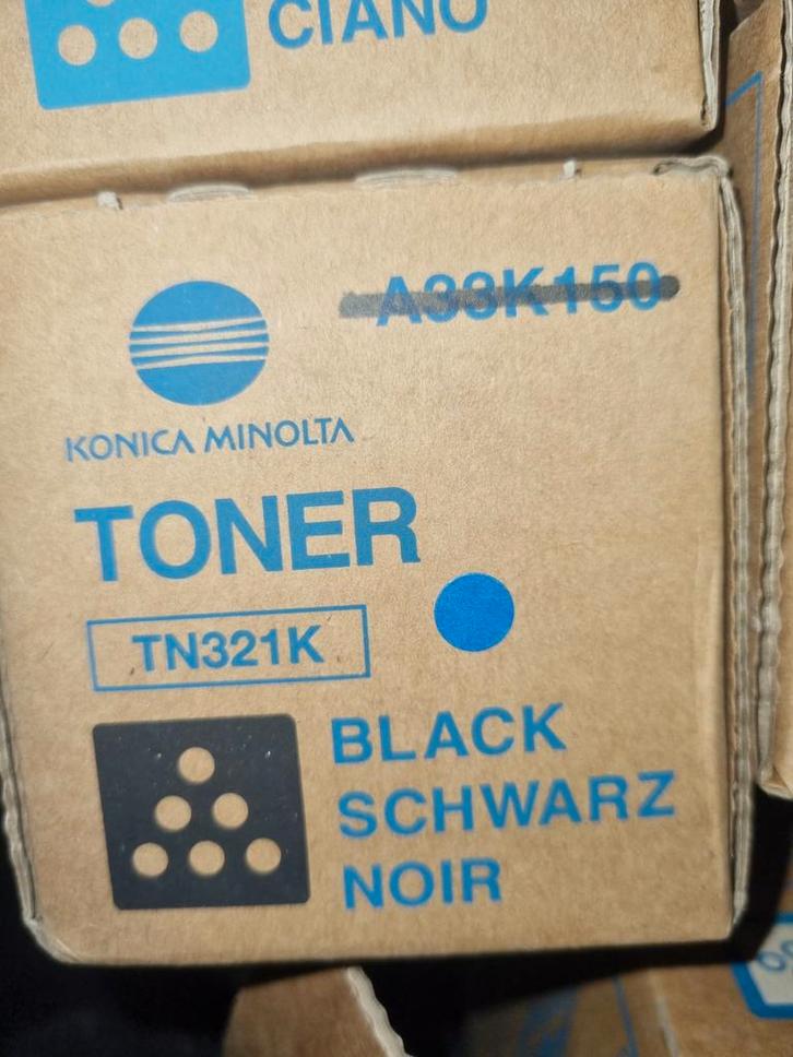 Konica Minolta TN321/TN324 Cartridges - Nieuw - 10 stuks, Computers en Software, Printerbenodigdheden, Nieuw, Toner, Ophalen of Verzenden