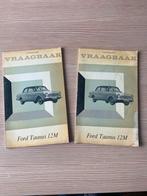 Vraagbaak Ford Taunus 12M - Oldtimer, Ophalen of Verzenden, Gelezen, Ford