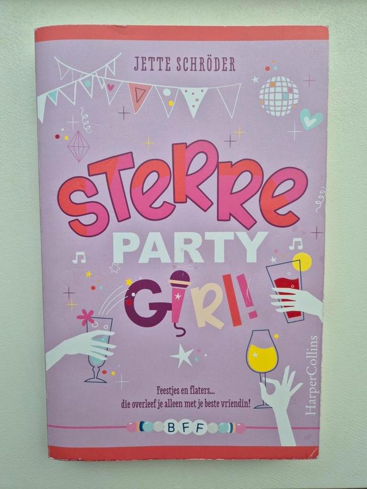 Jette Schröder - Sterre, partygirl!, Boeken, Kinderboeken | Jeugd | 10 tot 12 jaar, Gelezen, Ophalen of Verzenden