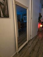 Houten spiegel op poten | massief hout, Ophalen, Rechthoekig, 50 tot 100 cm, 150 tot 200 cm