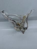 Vintage Mondgeblazen Glazen Schaal  ?Verboeket?, Antiek en Kunst, Ophalen of Verzenden