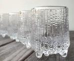 wirkkala Iittala 4 whiskeyglazen / tumblers ultima Thule, Ophalen of Verzenden, Zo goed als nieuw, Overige typen