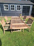 Teakhouten tuinset van Gloster., Ophalen, Zo goed als nieuw