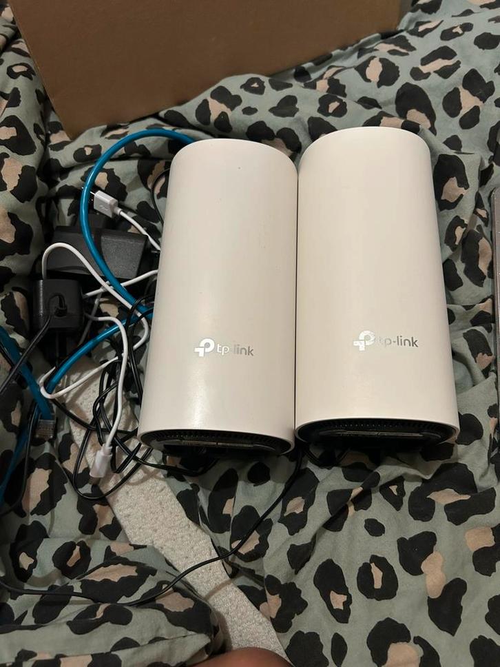TP-Link Deco M4 (2 stuks) - Wifi Versterkers, Computers en Software, Routers en Modems, Zo goed als nieuw, Router, Ophalen of Verzenden
