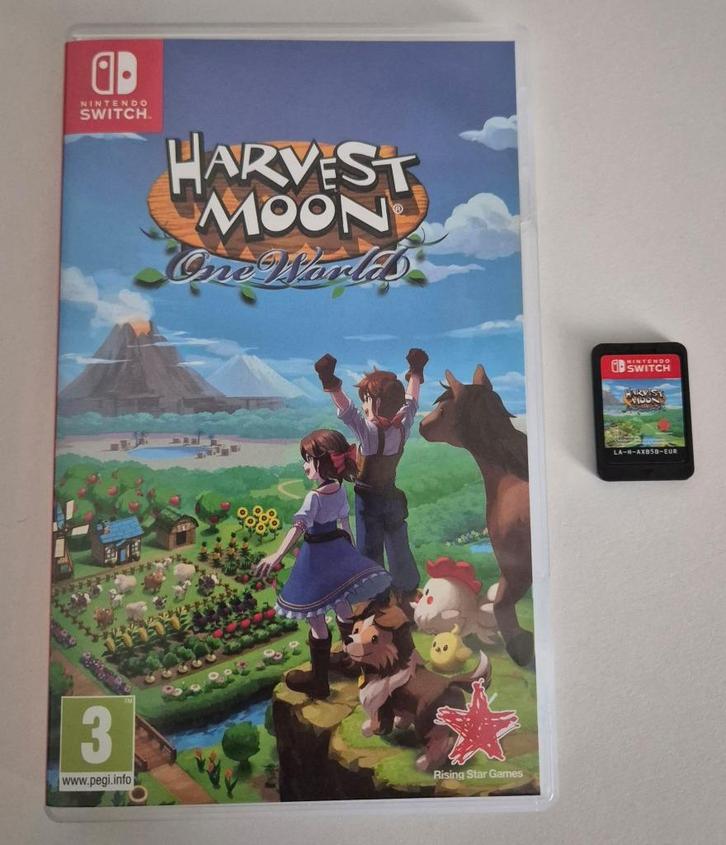 Nintendo Switch game: Harvest Moon: One World, Spelcomputers en Games, Games | Nintendo Switch, Zo goed als nieuw, 1 speler, Vanaf 3 jaar