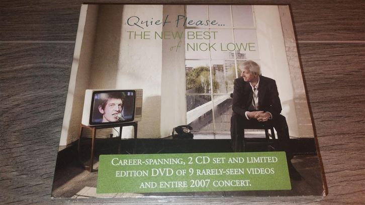 Nick Lowe ‎- Quiet Please… The New Best Of Nick Lowe, Cd's en Dvd's, Cd's | Rock, Gebruikt, Poprock, Ophalen of Verzenden