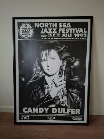 Poster in lijst van Candy Dulfer North Sea Jazz festival  beschikbaar voor biedingen