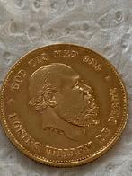 Gouden  tietje 1875 koning willen 2, Postzegels en Munten, Munten | Nederland, Ophalen, Koning Willem III, 10 gulden