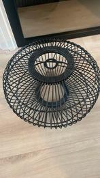 Lampenkap zwart bamboe, Huis en Inrichting, Lampen | Lampenkappen, Ophalen, Zo goed als nieuw, Zwart, Overige vormen