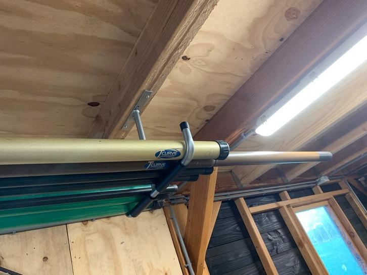 Shimano Exage Competition 14,5 meter, Watersport en Boten, Hengelsport | Witvissen, Gebruikt, Vaste hengel, Ophalen