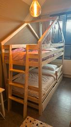 Halfhoog Stapelbed van Petit Puk, Ophalen, Zo goed als nieuw, Stapelbed
