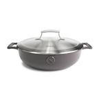 Saveur Voyage Hapjespan - Gietijzer - PFAS-vrij - Ø30 cm, Huis en Inrichting, Keuken | Potten en Pannen, Gietijzer, Verzenden
