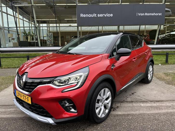 Renault Captur 1.6 E-Tech Hybrid 145PK Intens / Automaat / A, Auto's, Renault, Bedrijf, Te koop, Captur, ABS, Achteruitrijcamera