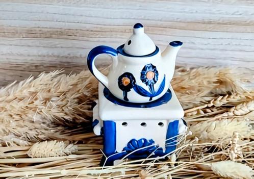 Oliebrander keramische theepot, Huis en Inrichting, Woonaccessoires | Kandelaars en Kaarsen, Nieuw, Minder dan 25 cm, Overige materialen