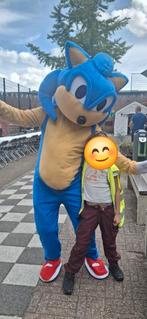 Sonic mascotte pak te koop, Hobby en Vrije tijd, Ophalen, Carnaval