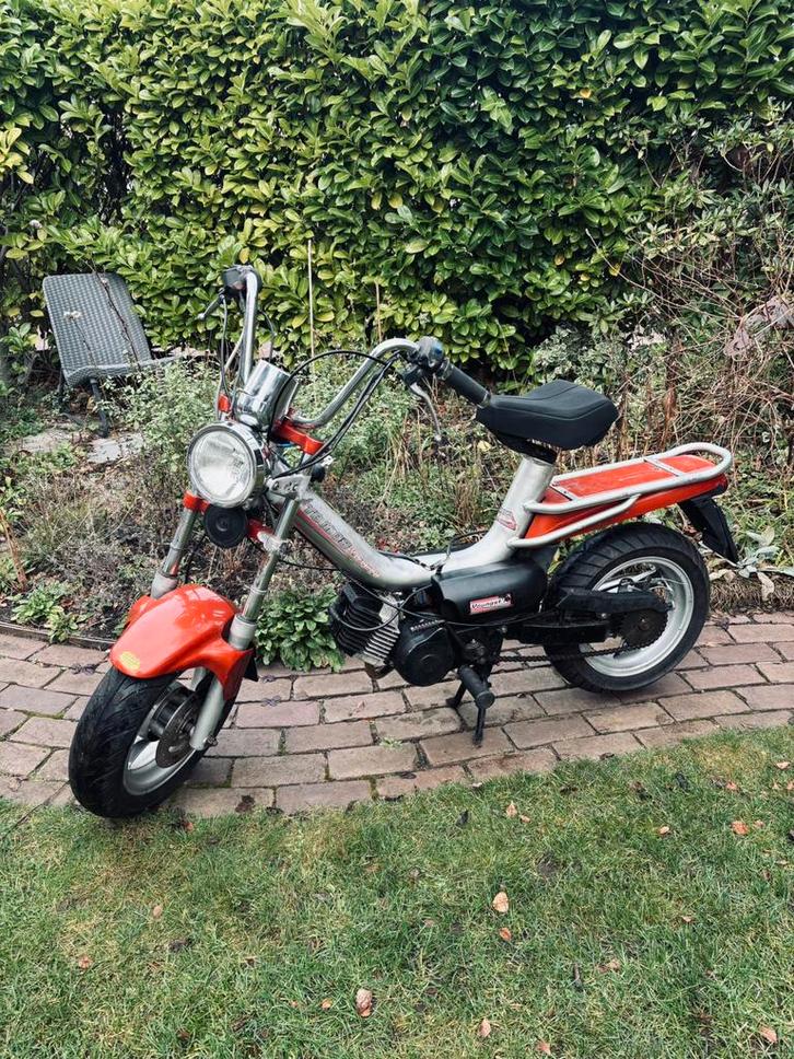 Tomos Youngster 2008 met a52 blok, Fietsen en Brommers, Brommers | Tomos, Gebruikt, Overige modellen, Maximaal 25 km/u, Ophalen