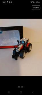 miniatuur tractor steyr 6300 terrus cvt 1:32, Hobby en Vrije tijd, Modelauto's | 1:32, Ophalen of Verzenden, Zo goed als nieuw