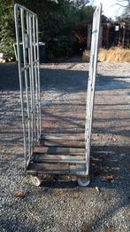 Rolcontainers, Doe-het-zelf en Verbouw, Transportwagens, 100 liter of meer, Ophalen, Gebruikt, Transportkar