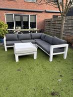 loungeset tuin, Ophalen, 6 zitplaatsen, Aluminium, Zo goed als nieuw