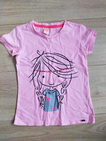 Zgan! Schattig roze t-shirt met meisje van Frendz! Mt 116

 beschikbaar voor biedingen