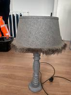 Schemerlamp, Huis en Inrichting, Lampen | Tafellampen, Ophalen, Gebruikt, Hout, 50 tot 75 cm