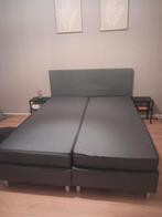 Boxspring 160x200 + Topper, Gebruikt, Tweepersoons, Ophalen of Verzenden, 160 cm
