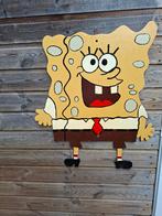 geboortebord sponsbob, Ophalen, Gebruikt, Geboortebord
