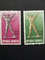 Indonesië bevrijding Irian Barat (Nieuw-Guinea) 1963 gest., Postzegels en Munten, Ophalen of Verzenden, Gestempeld, Zuidoost-Azië