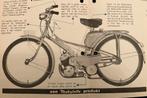 Oude Reclame folder voor de Mobylette Bromfiets, Ophalen of Verzenden, Zo goed als nieuw, Folder