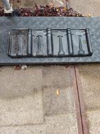 Partij kruispannen ,blauw gesmoord, Gebruikt, Steen of Klei, Ophalen of Verzenden, 15 m² of meer