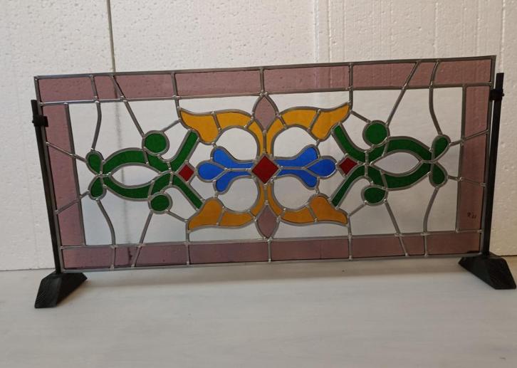 glas in lood, Doe-het-zelf en Verbouw, Glas en Ramen, Nieuw, Overige typen, Minder dan 80 cm, 80 tot 120 cm, Glas in lood, Ophalen