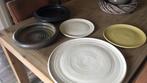 Handgedraaide keramieke schalen, Ophalen, Zo goed als nieuw, Rond