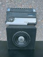 JBL subwoofer
800watt

Kenwood dsp versterker
960watt, Ophalen