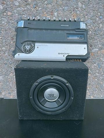 JBL subwoofer
800watt

Kenwood dsp versterker
960watt beschikbaar voor biedingen