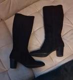 Zwarte suède Dungelmann laarzen maat 40, Ophalen of Verzenden, Zo goed als nieuw, Zwart, Hoge laarzen