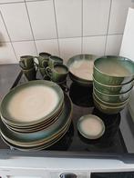 Groen servies set, Ophalen, Zo goed als nieuw, Overige stijlen, Bord(en)