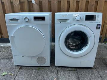 Samsung Ecobubble Wasmachine 9kg A+++ & Bosch droger A+++ beschikbaar voor biedingen