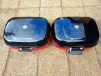 2x Givi Maxia Monokey E52 Zij- topkoffers Zwart metallic, Gebruikt