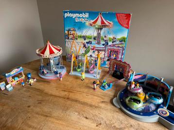 Playmobil family fun- grote kermis 9482 + breakdancer 5554 beschikbaar voor biedingen