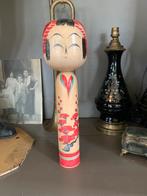 Grote vintage Kokeshi uit 1977, Antiek en Kunst, Ophalen of Verzenden
