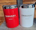 Cabanaz voorraadblikken - rood en wit, Overige merken, Overige, Ophalen of Verzenden, Zo goed als nieuw