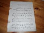 L. Gobbaerts - air de louis XIII, Gebruikt, Ophalen of Verzenden, Artiest of Componist, Piano
