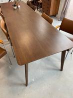 Houten Eettafel (150x90 cm) Kerhen Sklum, Huis en Inrichting, Tafels | Eettafels, Ophalen, 200 cm of meer, 50 tot 100 cm, Zo goed als nieuw